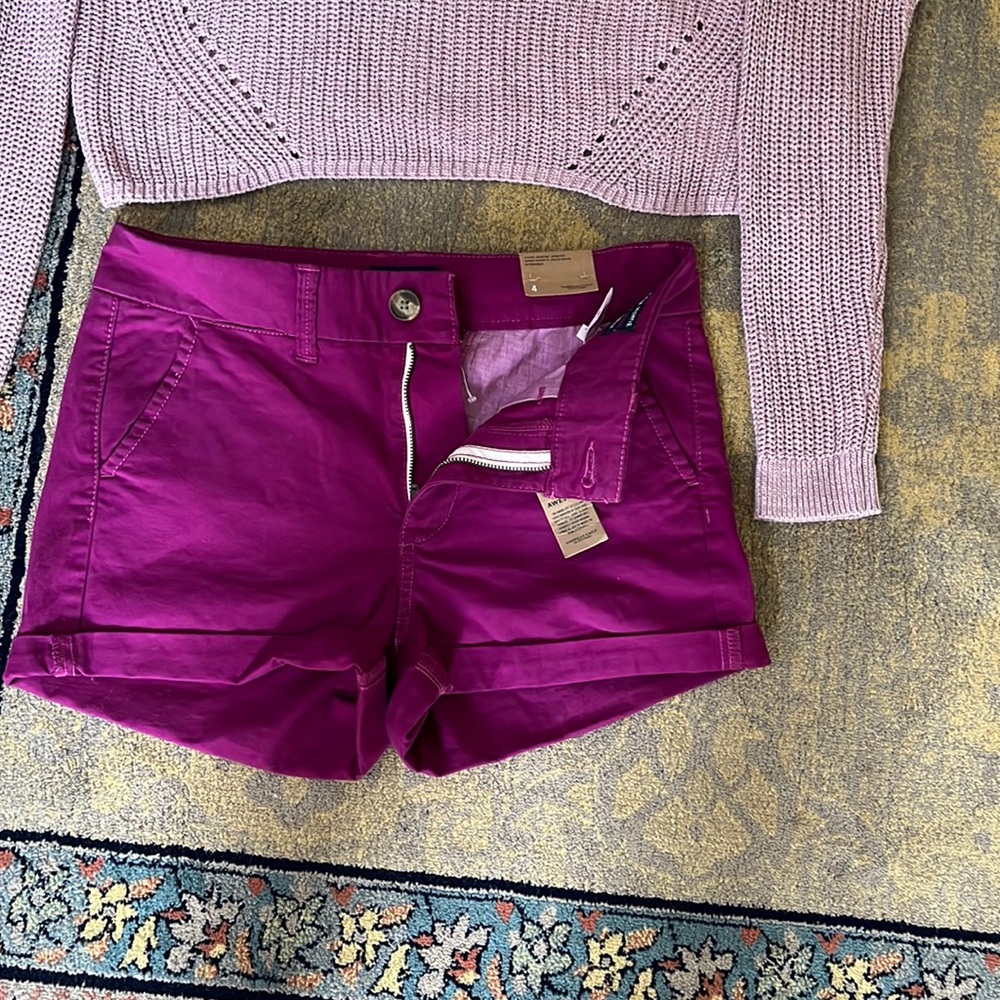 NWT American Eagle Shorts Size 4 Super Stretch Shortie